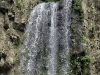 The Waterfall of Los Angeles in Atenas, Costa Rica. Note the volcanic columnar rock formation.