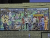 Smoky Mountain Music History wll mural in Maryville, Tennessee.